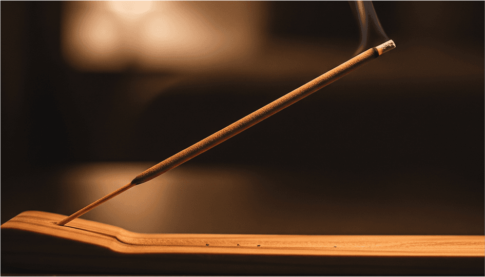 Hương thơm của Đàn Hương tạo bầu không khí linh thiêng thanh tịnh