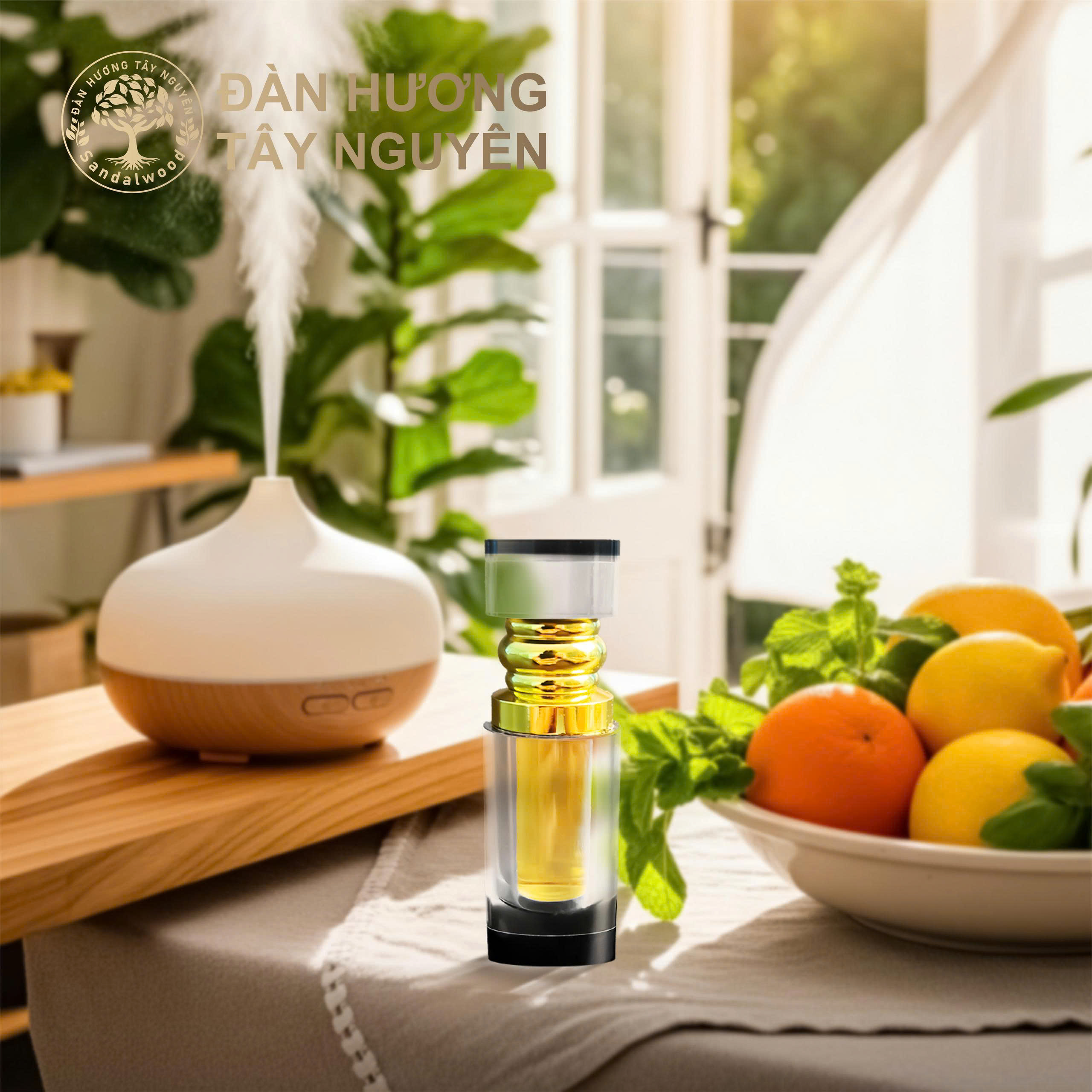 Bạn có thể đặt máy khuếch tán tinh dầu ngay tại bàn làm việc, hoặc thoa tinh dầu đã pha loãng lên cổ tay để hít thở khi cảm thấy áp lực. 