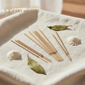 Nhang Đàn Hương trắng VSG nổi bật nhờ chất lượng vượt trội và cam kết an toàn.