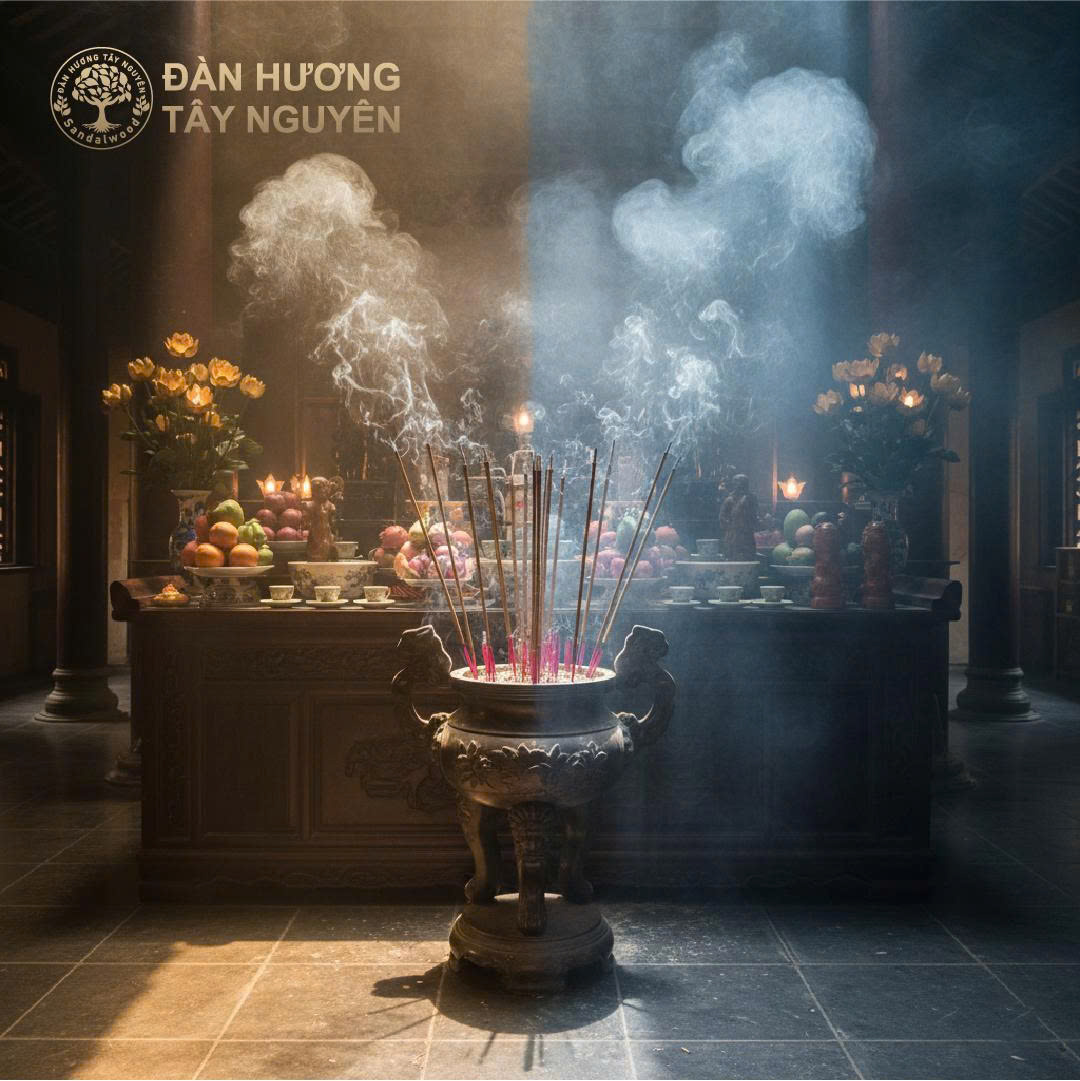 Hương nhang là một phần không thể thiếu trong đời sống tâm linh người Việt.