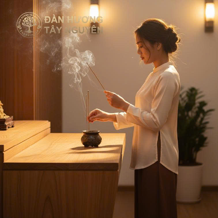 Việc đốt nhang mang giá trị văn hóa và tâm linh lâu đời